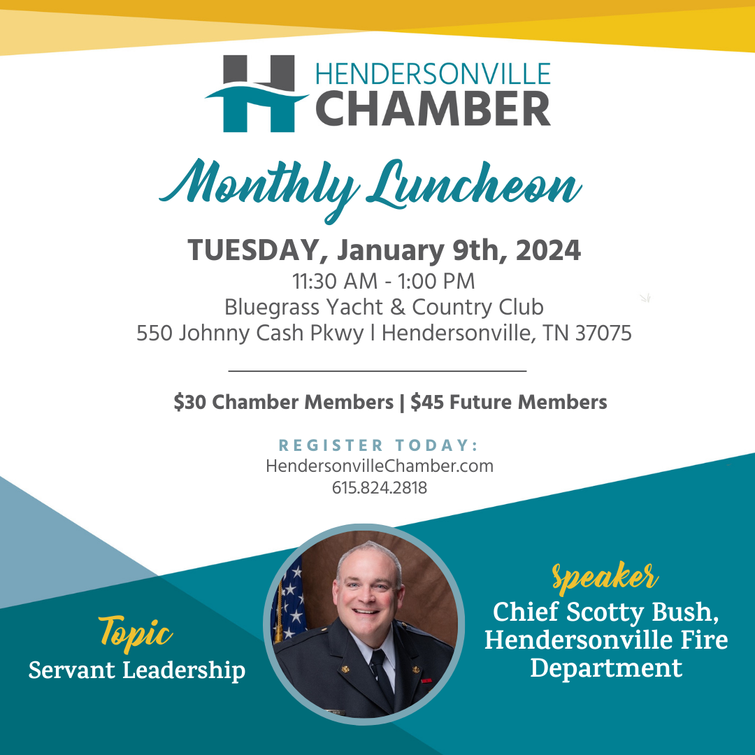 January Chamber Luncheon - REGISTARTION CLOSED